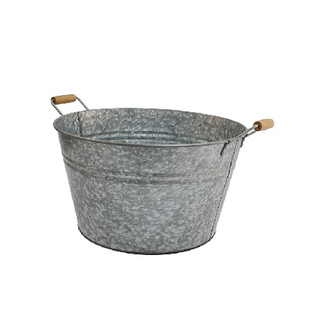 Galvanized metal drink tub