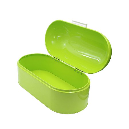 Metal Green Storage Tin Canister Bread Box/Bin/kitchen Storage Containers